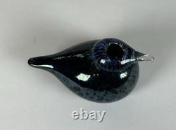 Set of 3 Iittala / Nuutajärvi Birds by Oiva Toikka Small Goldcrest (Pikku Hippi)