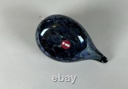 Set of 3 Iittala / Nuutajärvi Birds by Oiva Toikka Small Goldcrest (Pikku Hippi)