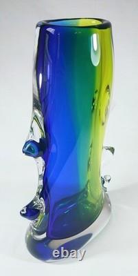 Signed Erika Höglund Maleras 4812 Liquid Vase Sweden Labeled & Mint Condition