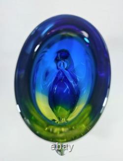 Signed Erika Höglund Maleras 4812 Liquid Vase Sweden Labeled & Mint Condition