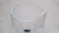Signed Inkeri Toikka Nuutajärvi Finland XL Ella Pro Arte Series Art Glass Vase