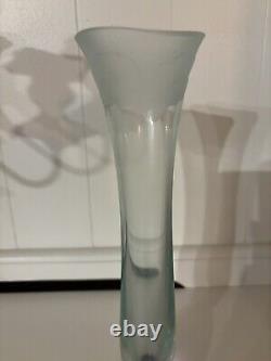 Signed Salvatore Polizzi Art Glass Vase