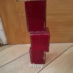 Similar to a Whitefriars Drunken Bricklayers vase in red
