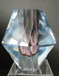 Stromberg Stromberghyttan Diamond Art Glass vase