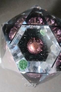 Stromberg Stromberghyttan Diamond Art Glass vase