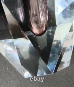 Stromberg Stromberghyttan Diamond Art Glass vase