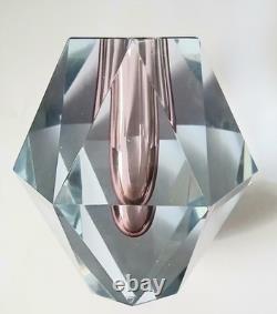 Stromberg Stromberghyttan Diamond Art Glass vase