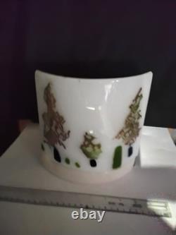 Studio Art Glass Candle Wave