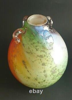 Studioglass Glass Vase Colorful Artglass