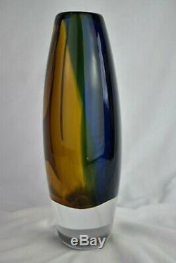 Stunning Boda Kosta Art Glass Vicke Lindstrand Vase 1950s