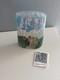 Stunning Isle Of Wight Art Glass Vase Flower Garden With Signature Card 13cm