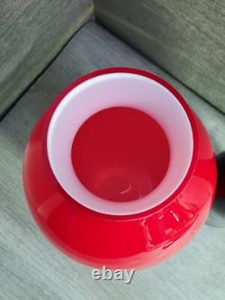 Stunning huge Carlo Nason Contemporary Murano modernist art glass vase PRE 2004