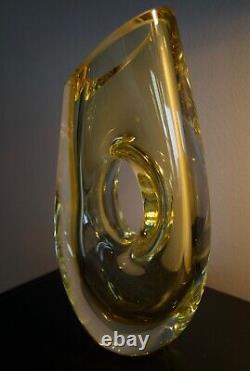 Summerso Murano Glass Vase from Flavio Poli, 1950s