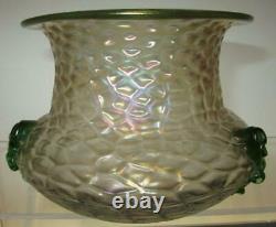 Superb Kralik Iridescent Glass Art Nouveau Jugendstil Vase