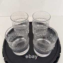 Tapio Wirkkala Vintage Niva Sherry Tumblers set x 4 Glasses Iittala Finland