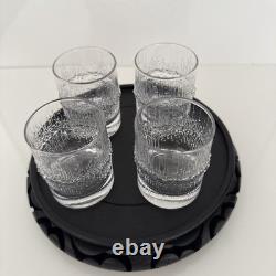 Tapio Wirkkala Vintage Niva Sherry Tumblers set x 4 Glasses Iittala Finland