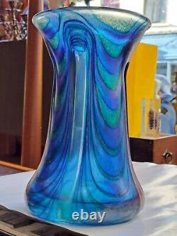 Tiffany, blue loetz Glass Vase
