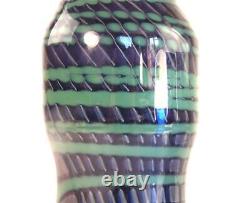 Tim Maycock Signed North American Canadian Studio Art Glass Vase