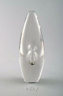 Timo Sarpaneva for Iittala, Orkidea art glass vase. Finland 1960s