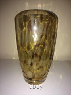 Tortoiseshell Blown Glass Large Vase