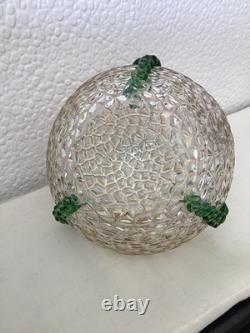 Trio of Bohemian, Art Nouveau, Iridescent Kralik Vases. Circa 1900. VGC