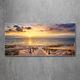 Tulup Glass Print Wall Art Image Picture 120x60cm Path To The Beach
