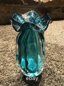 Uttermost Gabriela Art Glass Vases, Set of 2 20146 Teal