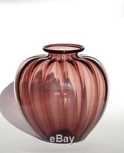 VENINI Soffiati vase Murano glass Zecchin Cappellin MVM art deco 20's 30's