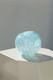Vanderohe Curio Ice Blue Dewdrop Vase Exclusively Designed, Handcrafted Luxury