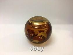 Vase glass by Egermann (Czechoslovakia)