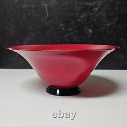 Venini Murano Anni Trenta Italy Modernist Art Glass Vase/bowl