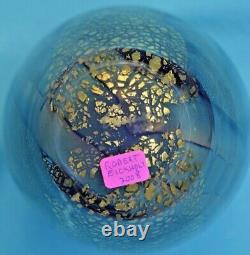 Very Big Robert Eickholt Art Glass Vase Signed Dated 2008 10-1/4 Perfect