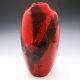 Very Tall Legras Art Deco Acid Cut Glass Vase C1925