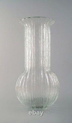 Very large Timo Sarpaneva for Iittala, art glass vase. 1970s