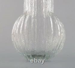 Very large Timo Sarpaneva for Iittala, art glass vase. 1970s