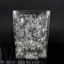 Vintage 60er WMF Bubble Design Blockvase Glas Vase German Art Glass 1960er