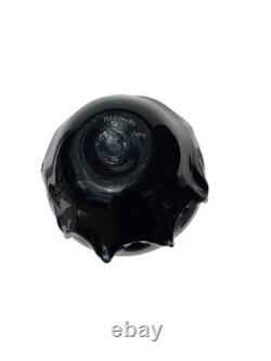 Vintage Art Glass Vase Hand Blown Signed Morimaka 1969