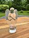 Vintage Baccarat Crystal Angel Figurine 6 France Excellent Condition