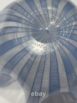 Vintage Fazzoletto de Murano blue Signe original quality value around £400