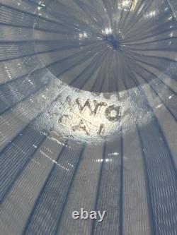 Vintage Fazzoletto de Murano blue Signe original quality value around £400