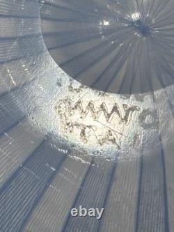 Vintage Fazzoletto de Murano blue Signe original quality value around £400