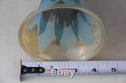 Vintage German Vera Walther Art Glass Vase 12 1/4 Signed