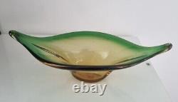 Vintage Italian Venetian Art Glass Bowl, cup, Center Vase Glass Cup