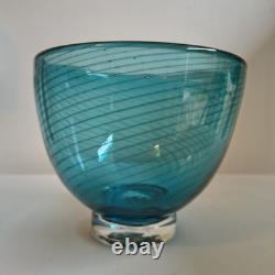 Vintage Kraka Vase By Sven Palmqvist Orrefors Sweden Signed