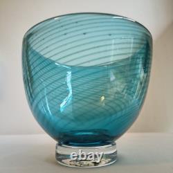 Vintage Kraka Vase By Sven Palmqvist Orrefors Sweden Signed