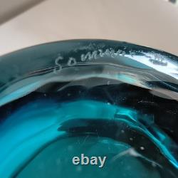 Vintage Kraka Vase By Sven Palmqvist Orrefors Sweden Signed