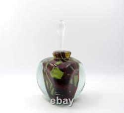 Vintage Late 20th Century Mdina Art Glass Perfume Scent Bottle Circa 1970