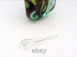 Vintage Late 20th Century Mdina Art Glass Perfume Scent Bottle Circa 1970