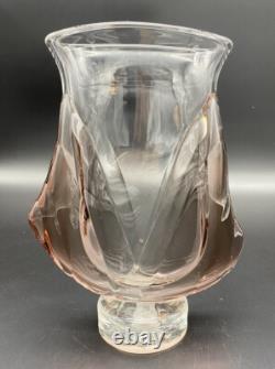 Vintage Michael Shearer Art Glass Vase Hand Blown -Signed & Dated 1986 +9 1/4