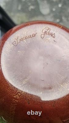 Vintage Murano Art Glass Vase